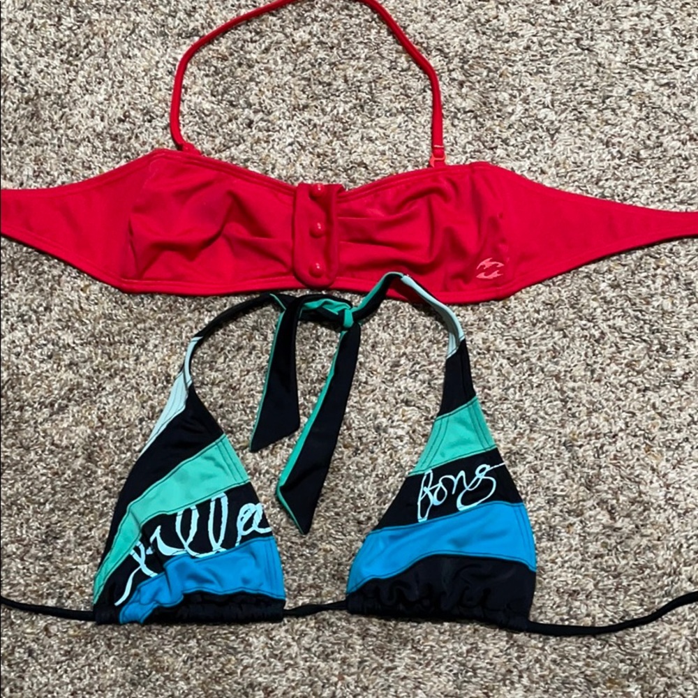 Billabong bikini tops
